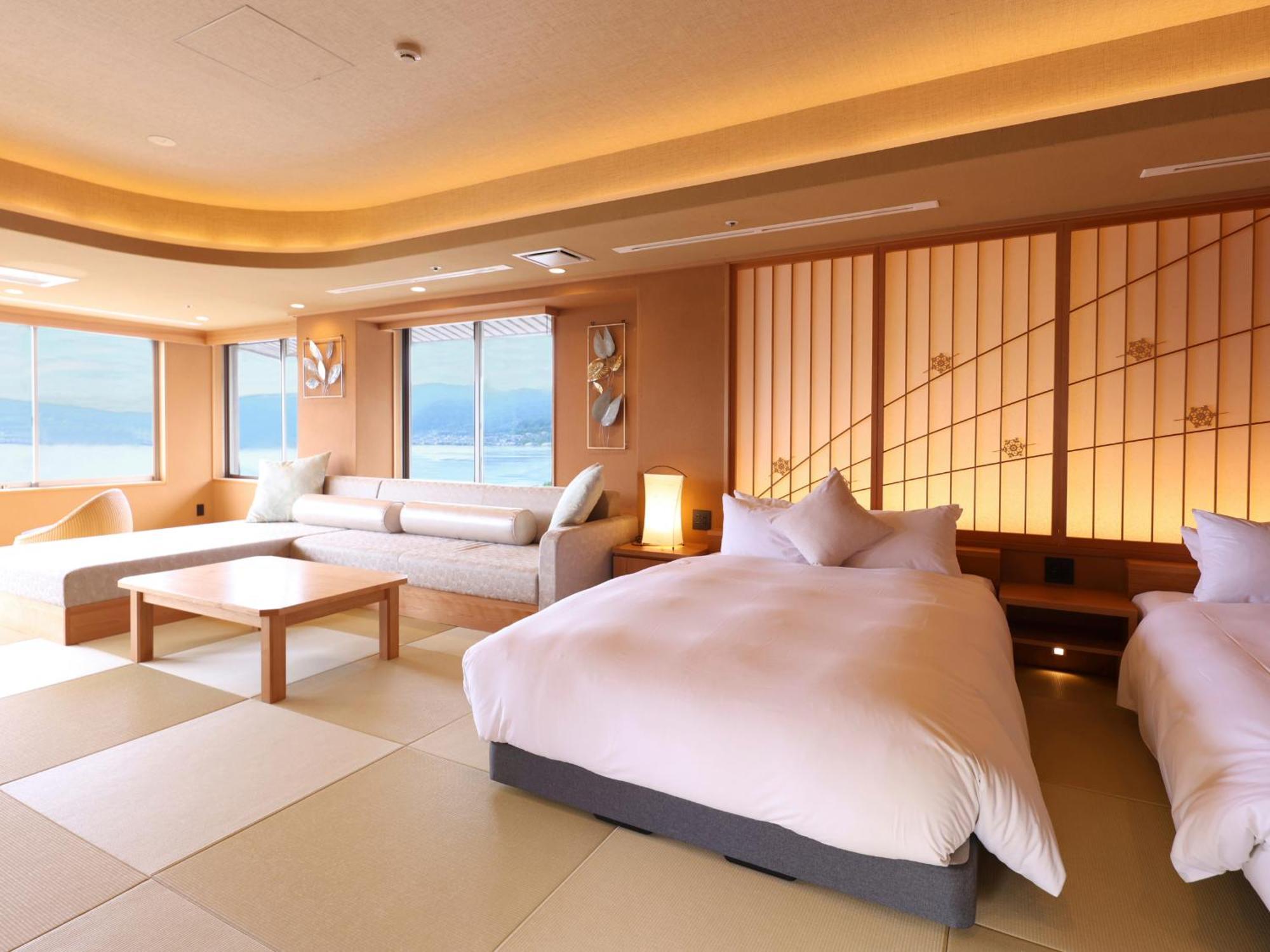 Hotel Hamanoyu Suwa  Esterno foto